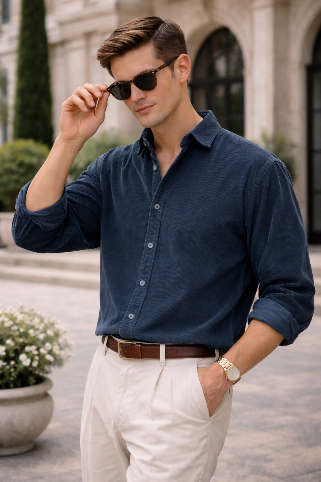 Helena Kraköw- Elegancka koszula męska