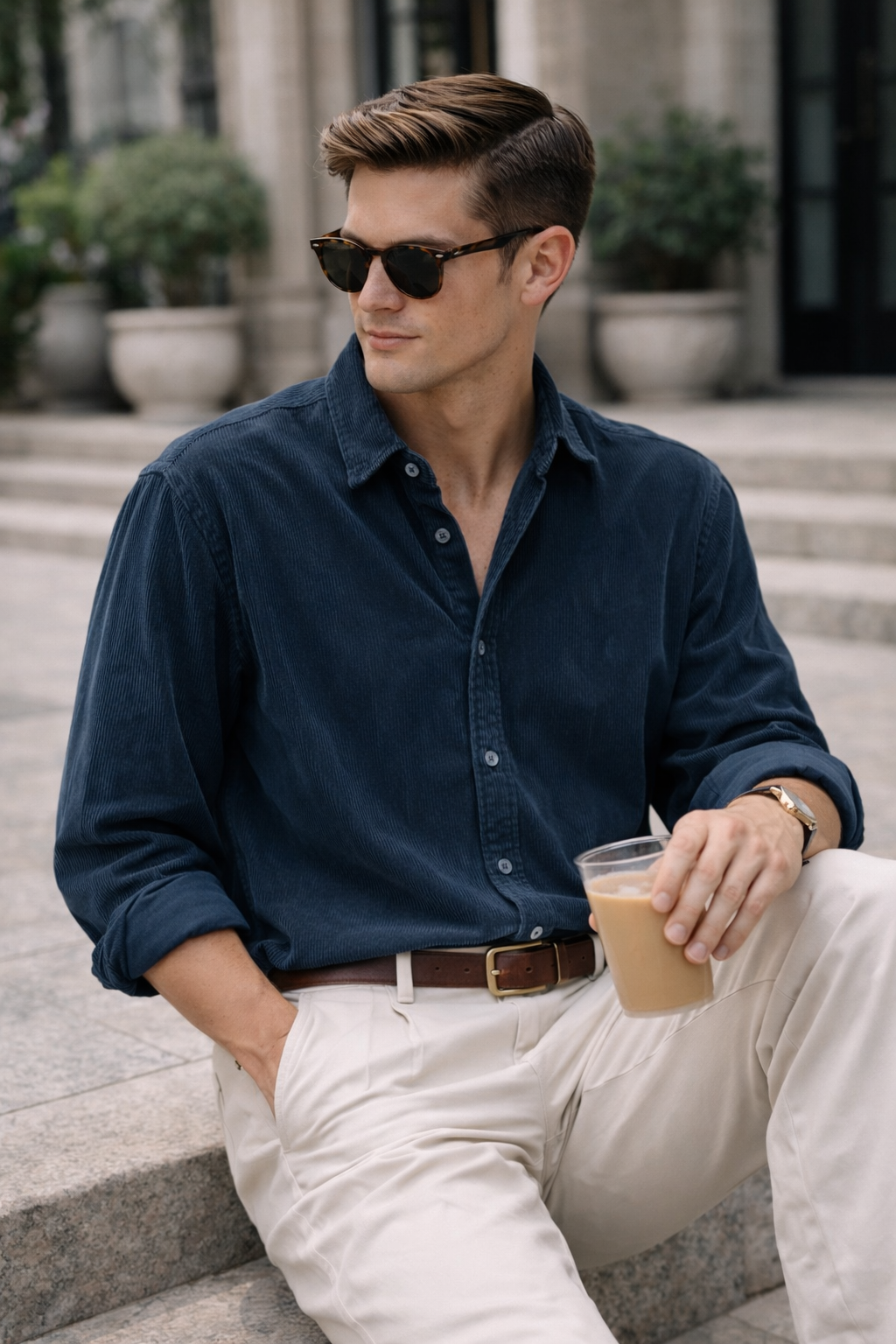 Helena Kraköw- Elegancka koszula męska